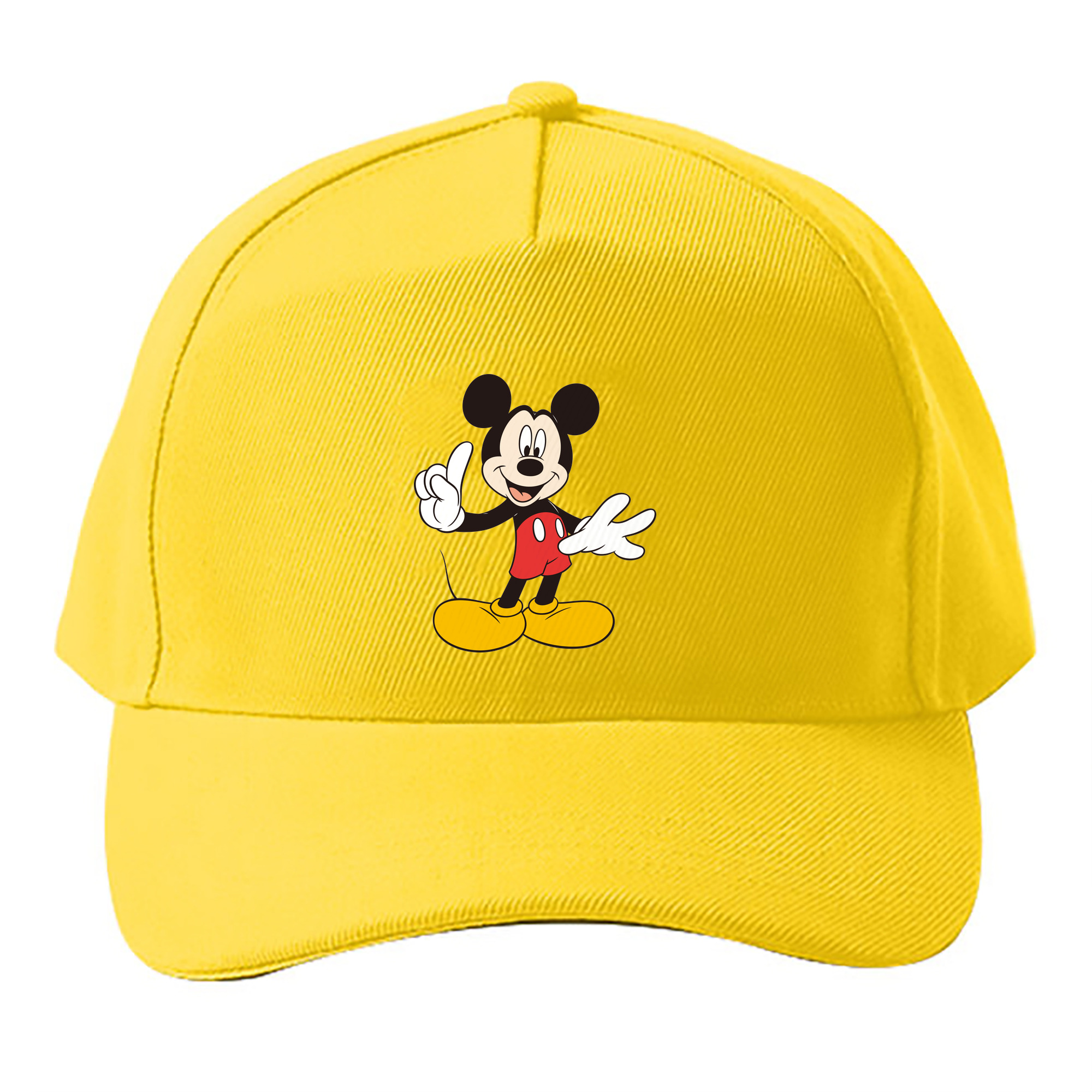 （画像用） ミッキーマウス Mickey Mouse ベースボールキャップ 綿100％ 男女兼用 帽子 スポーツ